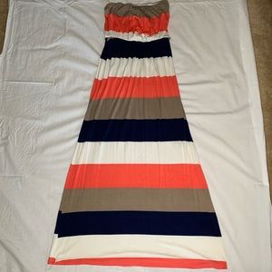 Striped Maxi Dress